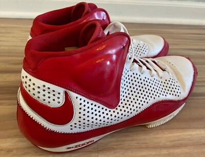 Nike Zoom BB US18 Varsity Red White Basketball Shoes 317993