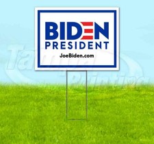 BIDEN PRESIDENT 18x24 Yard Sign WITH STAKE Corrugated Bandit JOE BIDEN HARRIS