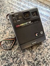 Vintage Kodak Colorburst 50 Instant Film Camera Polaroid Camera Untested w strap