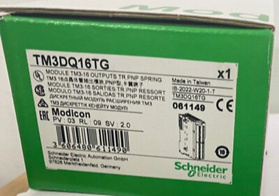 NEW TM3DQ16TG Schneider Electric Modicon TM3 - 16 Outputs Transistor PNP