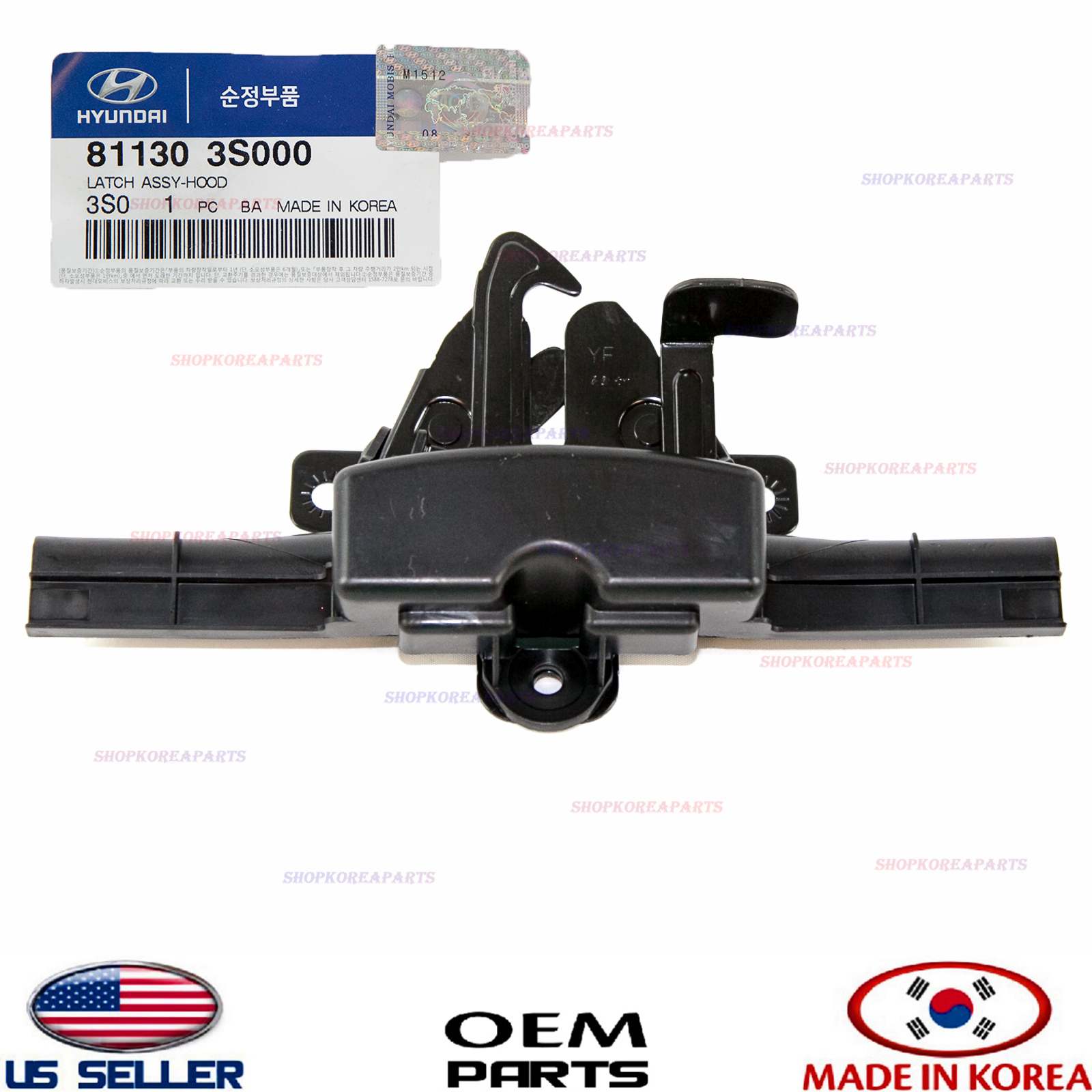 FRONT Hood Lock Latch 81130H8000 ⭐GENUINE⭐ fits Kia Rio 2018-2023
