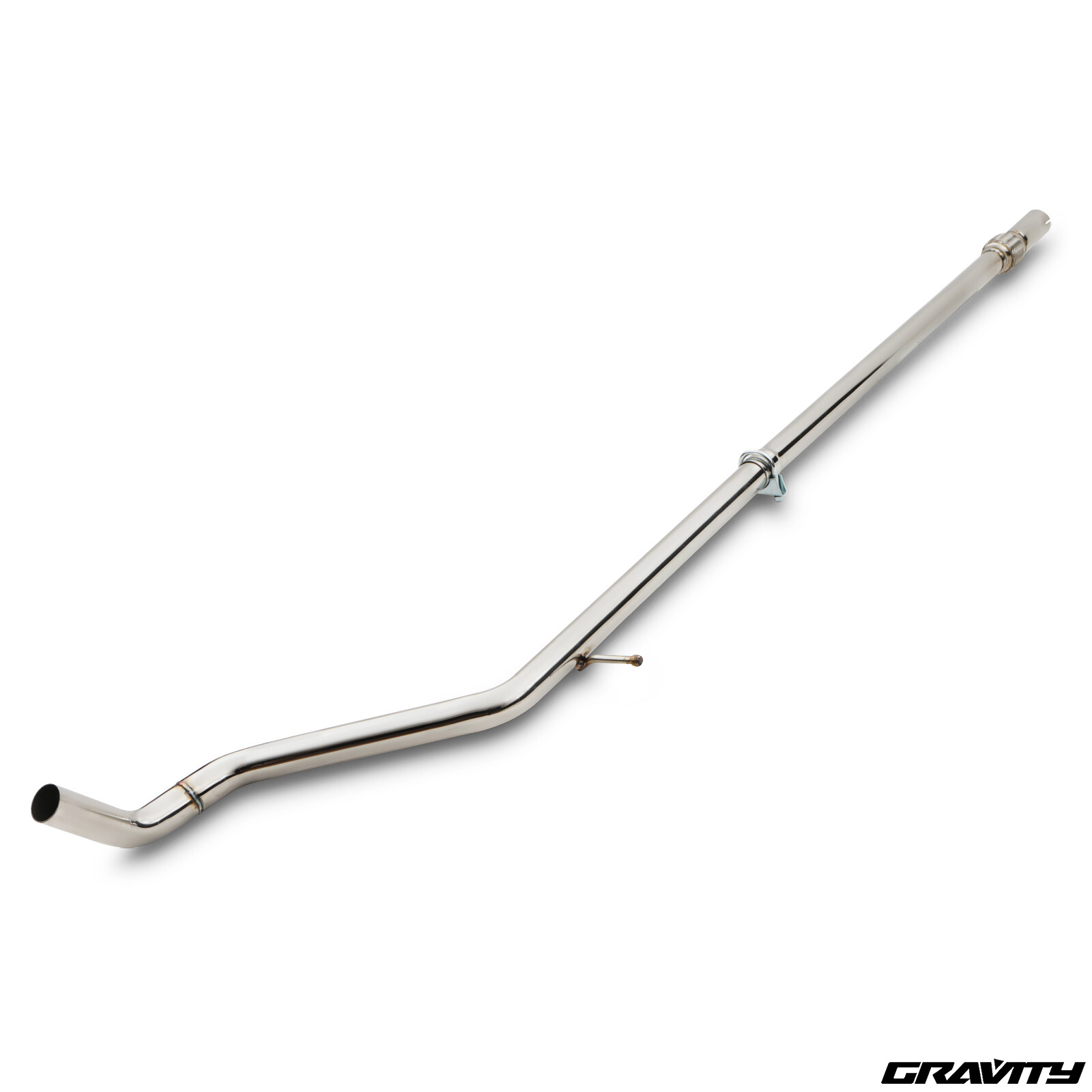 STAINLESS STEEL SPORT RACE EXHAUST CENTRE SECTION PIPE FOR FIAT 500 1.2