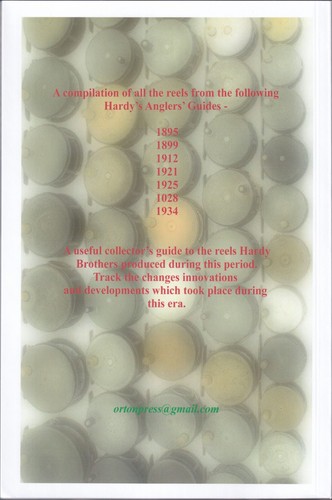 TAYLOR BRIAN FISHING REEL COLLECTING BOOK HARDY REELS 1895 TO 1934 paperback NEW - Imagen 2 de 2