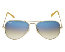 ray ban rb3025 blue gradient