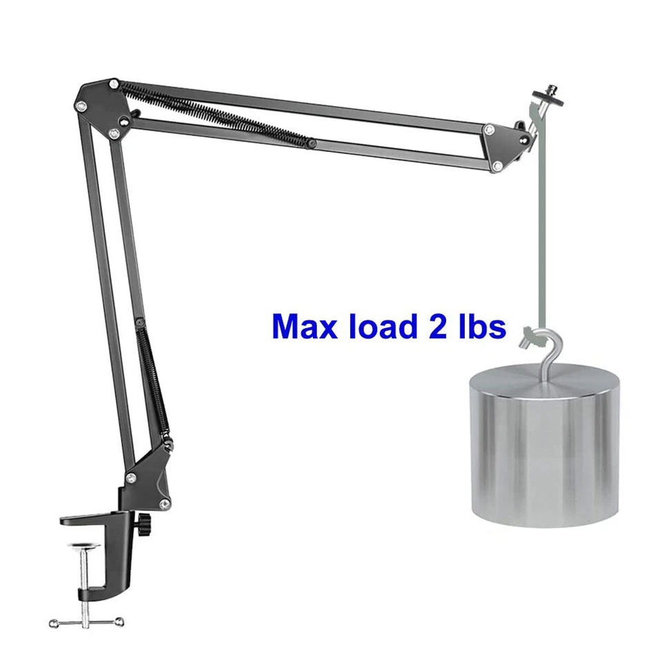Overhead Tripod Mount for Camera Webcam Ring Light Flexible Over Head Arm - Image 4 of 4