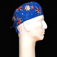 Peanuts Gang Snoopy 4th July Fireworks Celebration theme Scrub Hat