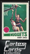 Bobby Jones 1977-78 Topps #118 White Backs Denver Nuggets Hall of Fame