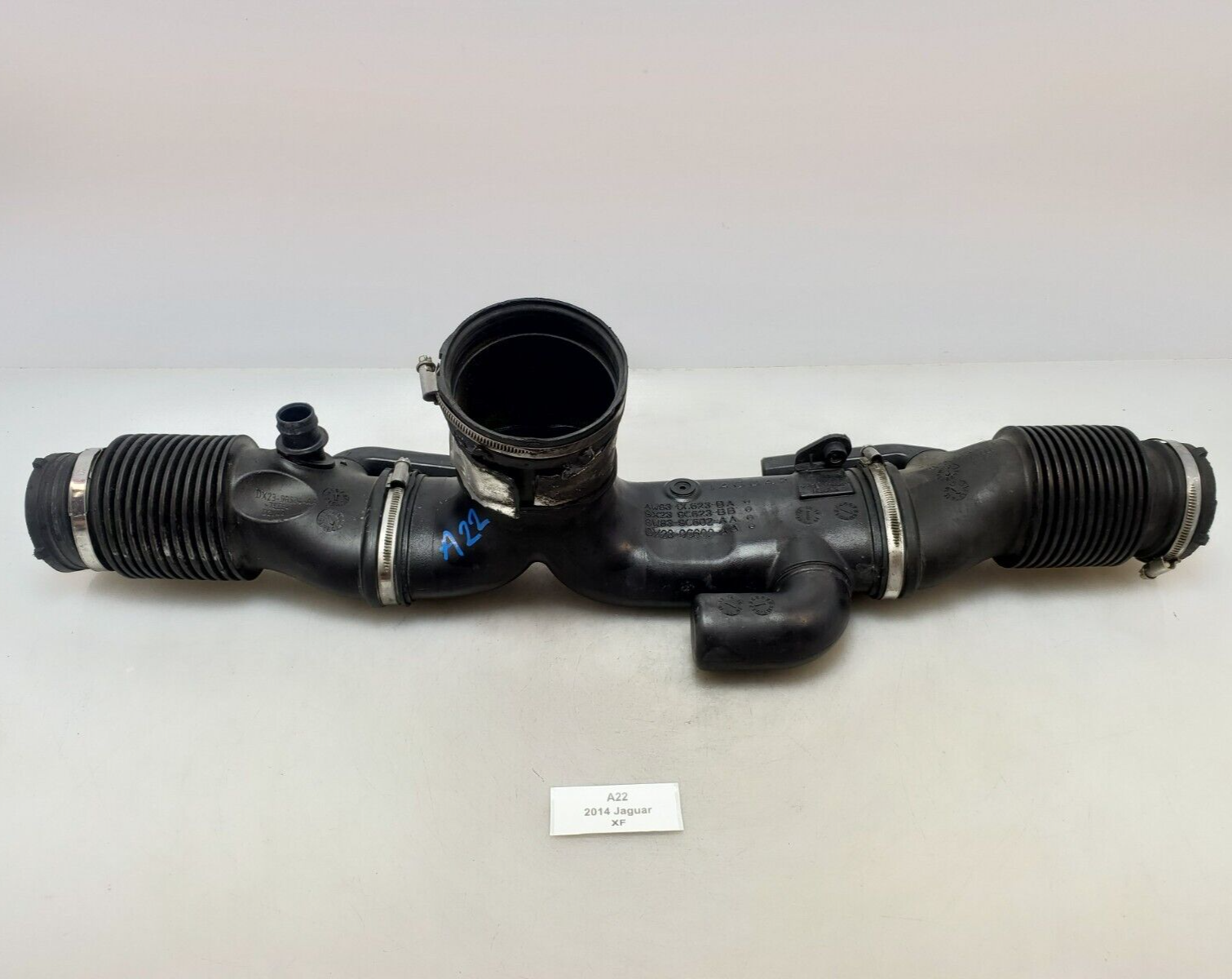 20102015 OEM Jaguar XF Air Intake Resonator Hose Duct Tube Pipe eBay