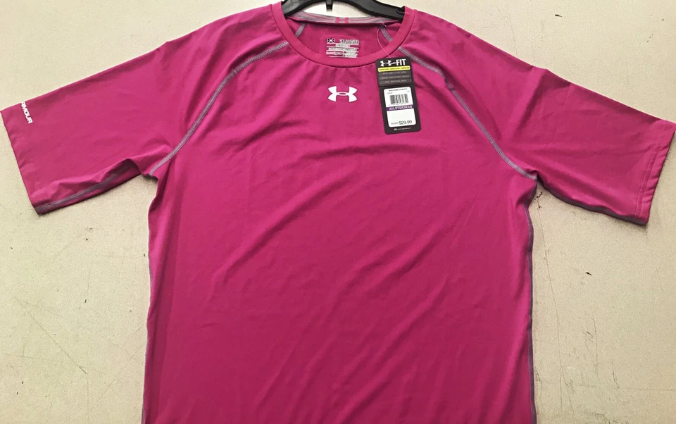 Under Armour Sonic Men's Half Sleeve Compression Shirt, 1236228, FREE SHIPPING!  - Image 2 of 2