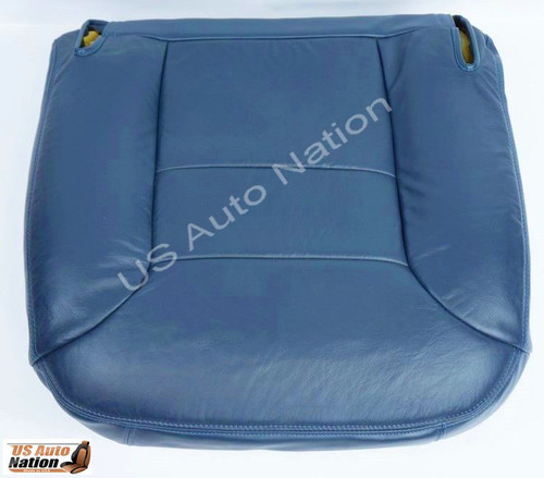 1995 1996 1997 1998 1999 Chevy Suburban Driver Side Bottom Seat Cover Navy Blue - Picture 5 of 12