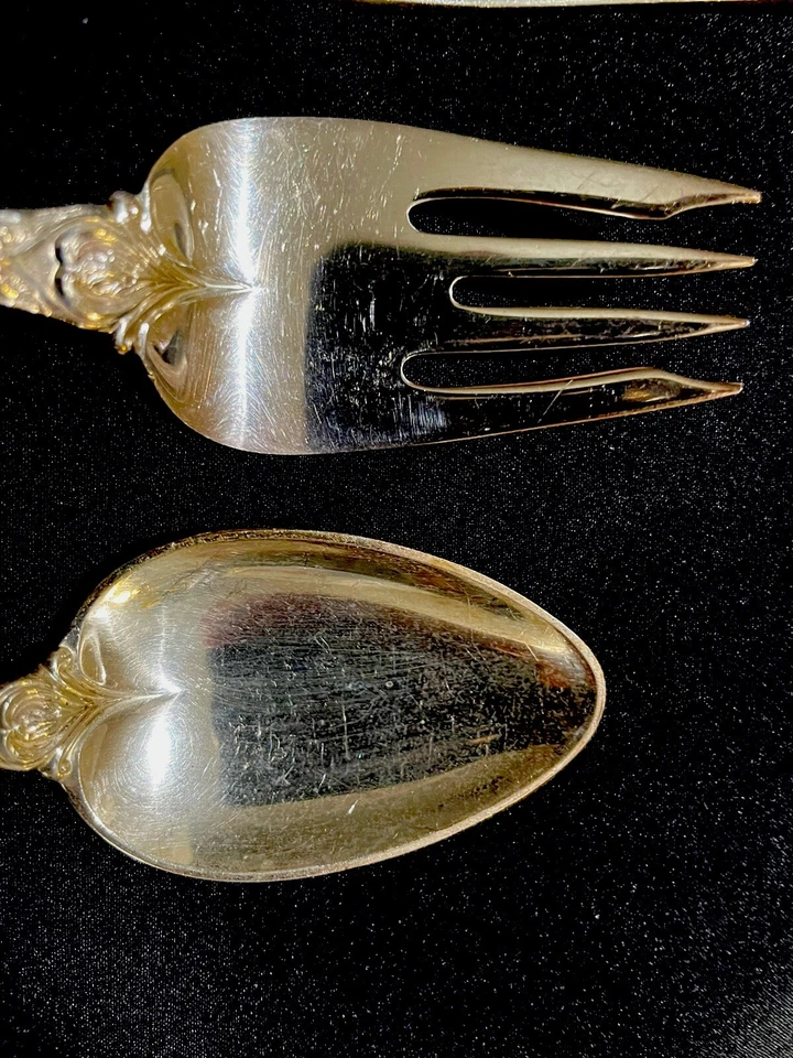 Royal Dynasty by Stieff Silver Company Set Of 4, 4 Pcs Place Setting - Image 2 of 4