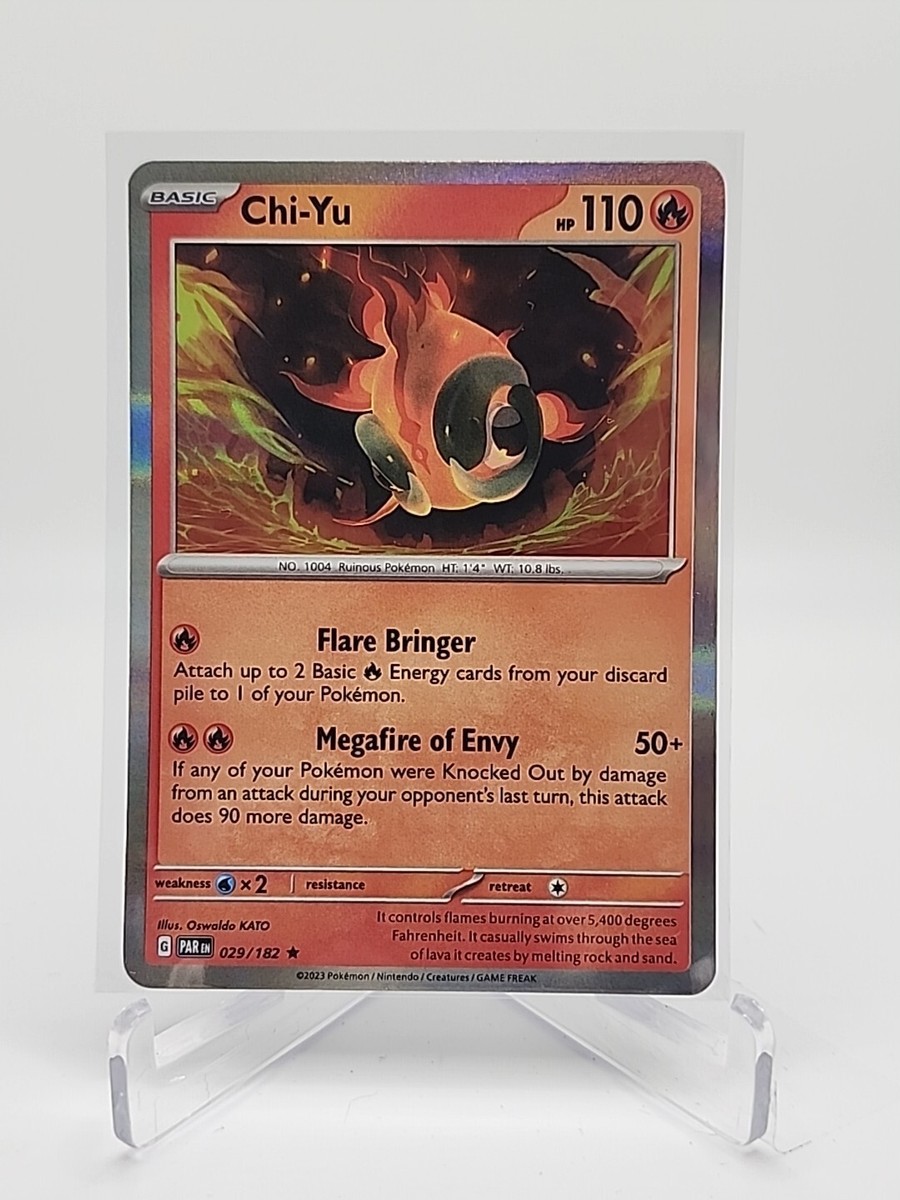 Chi-Yu [Holo] 29/182 Pokémon TCG Paradox Rift | eBay