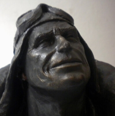 1973 WW2 Navy Aviator Pilot Resin Sculpture / Figurine by Michael
