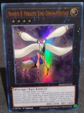 Number 8: Heraldic King Genom-Heritage BLMM-EN152 - Ultra Rare - 1st Ed. - NM/M