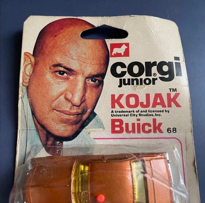 Vintage RARE 1977 Corgi Juniors Kojak Diecast Buick Regal #68 Sealed On Card - Image 3 of 4