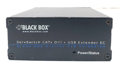 Black Box ACX300 Digital KVM Verlängerung Servswitch Catx DVI+USB Extender Ec