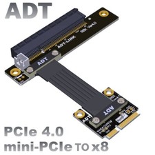 Mini Pcie To PCIE X8 Wireless Network Card Adapter Extension Cable PCIE4.0