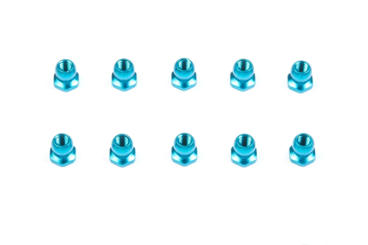 ワタ 1/5 Tamiya 53869 5mm Aluminum Short Ball Nut (Blue) (10 pcs) | eBay
