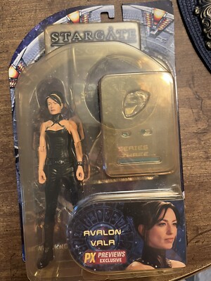 Stargate SG-1 AVALON VALA Figure Set Series 3 Diamond Select PX Exclusive NEW