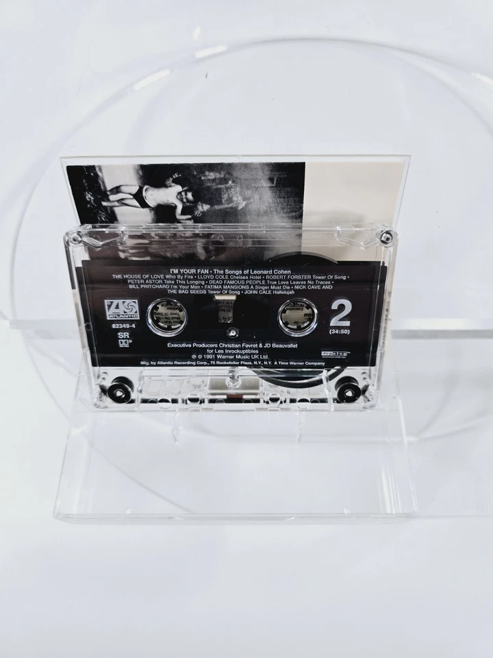 VARIOUS - I'M YOUR FAN SONGS OF LEONARD COHEN 1991 EUROPE CASSETTE PIXIES R.E.M. Foto 4 de 4