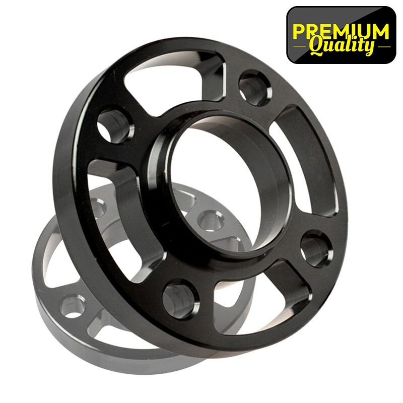 Cale de voie Fiat X1/9 en aluminium usiné 4x98 d'épaisseur 16mm pour jante alu