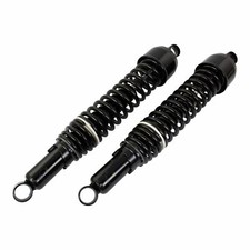 405MM EYE TO EYE FITTING TWIN SHOCKS SHOCK ABSORBERS WITH BUSHES BLACK