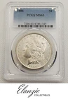 1886 Morgan Silver $1 Dollar Coin PCGS MS 63