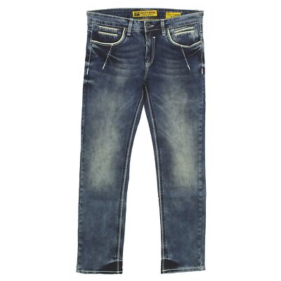  RUSTY NEAL Herren Jeans Hose NEW YORK 29 Stretch Straight blue used blau 30386