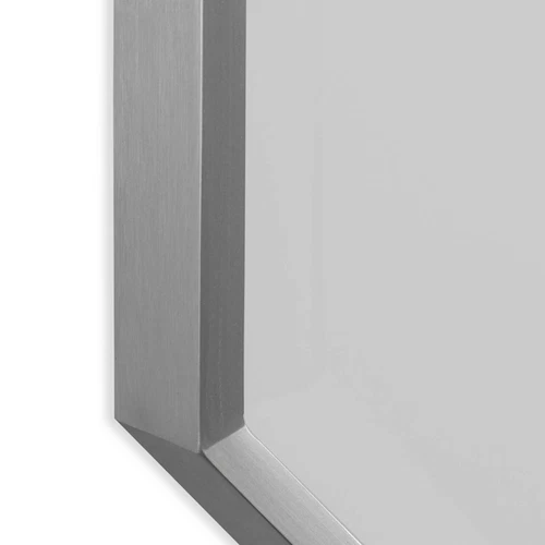 UTTERMOST STUARTSON 9653 OCTAGON VANITY STAINLESS STEEL BRUSHED NICKEL MIRROR - Picture 4 of 5