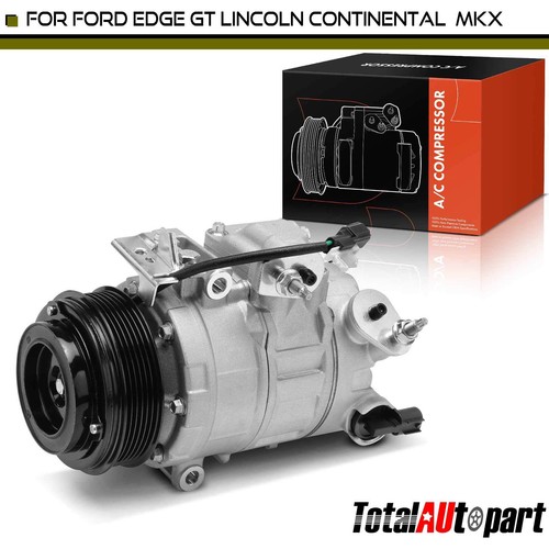New A/C Compressor for Ford Edge 15-18 Lincoln Continental 17-20 MKX 16 ...