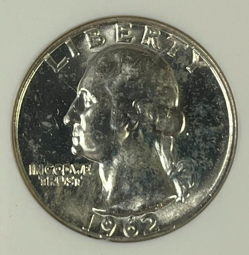 1962 D Washington Quarter NGC MS 65 - Picture 4 of 4
