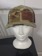 1776 We The People Leather Patch Camo Hat
