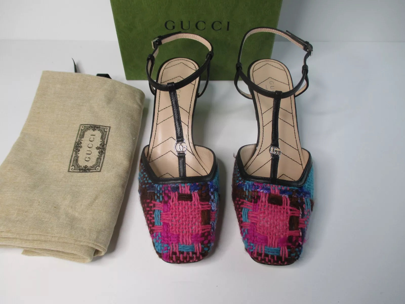 20% de réduction   Chaussures femme GUCCI Petite Marmont Slingback pointure 36 fabriquées en Italie neuves dans leur boîte