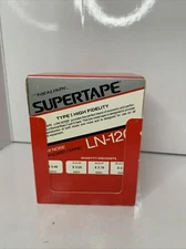Realistic Supertape LN-120 Type I High Fidelity Low Noise Standard Ferric (12)