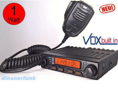 TEAM MiCo Freenet Mobil Funk 149Mhz VHF UKW Station 12V lizensfrei NEU mit VOX