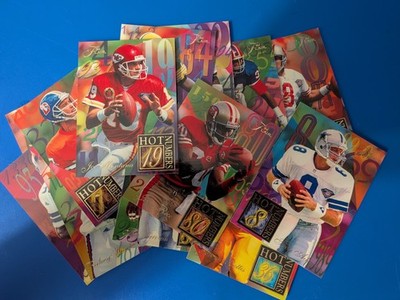 1994 Fleer Ultra Flair Hot Numbers Montana, Aikman, Rice, Emmitt & More HOFs