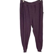 Aerie Waffle Knit Elastic Waist Pocket Joggers W1542 Sz S