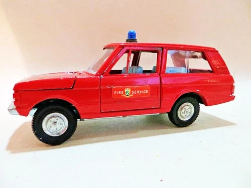 DINKY 195 'RANGE ROVER FIRE SERVICE CHIEF CAR/ENGINE'. VINTAGE. EXCELLENT.