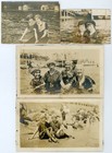 Vintage 1900's-1910's Snapshot Lot Ladies in Voluminous Bathing Costumes & Caps — photo 1