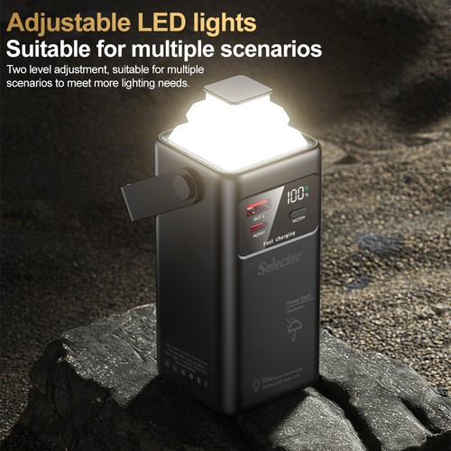 90000 mAh Power Bank PD 22,5 W caricatore rapido Lighting Input per iPhone Samsung - Foto 13 di 24