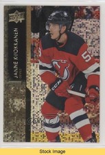 2021-22 Upper Deck Series 2 Speckled Rainbow Foil Janne Kuokkanen #356 READ 1b9b