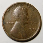 1917 D Lincoln Wheat Cent Penny  VG-Details  "Actual Coin Pictured"