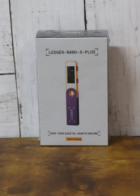 Ledger Nano S Plus  - Retro Gaming Edition - Factory Sealed