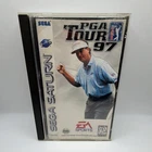Sega Saturn PGA Tour 97 EA SPORTS Complete Case Manual Multiplayer Golf NTSC KA