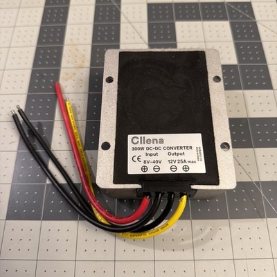 Cllena 300W DC-DC Converter Input 8v-40v Output 12v-25A Max New