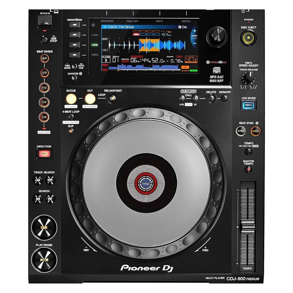 Pioneer DJ CDJ900NXS NEXUS Digital Media Player (Black) - Belfield Music - BM - image 2 of 4