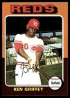1975 Topps Card Baseball Ken Griffey Cincinnati Reds #284 EX-MT