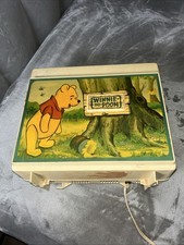 SEARS Winnie The Pooh RECORD PLAYER 1970s WALT DISNEY See Description