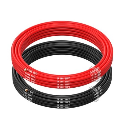 MMOBIEL 14 AWG Silikon Elektronik Kabel - 14 Gauge Verzinnte Kupferkabel 2.5 m