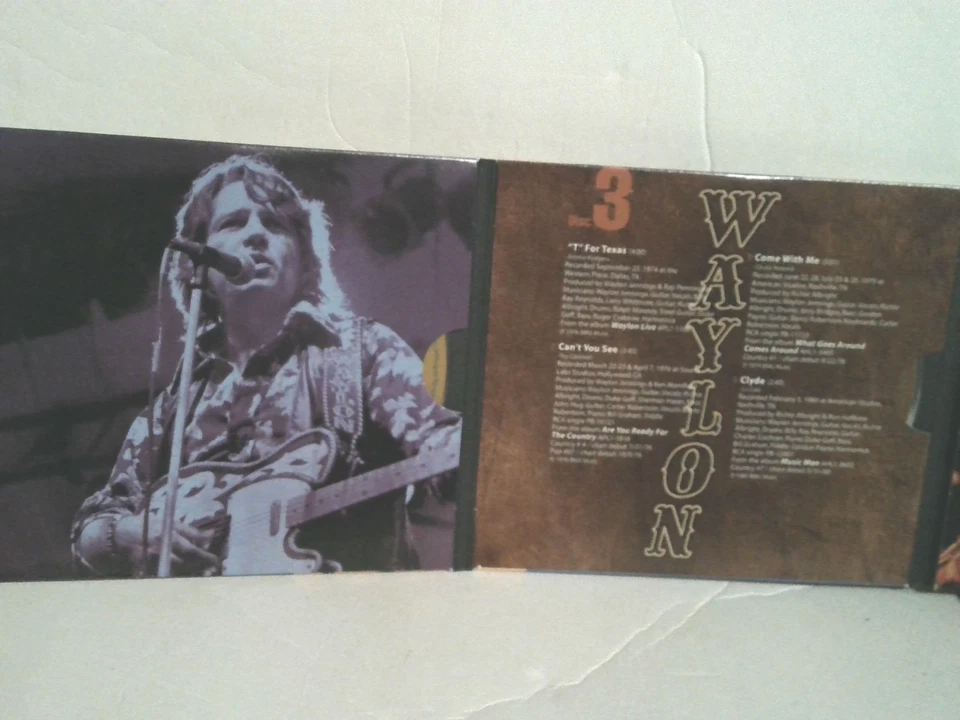 The Essential Waylon Jennings Limited Edition 3.0 CD Digipak - Image 4 of 4